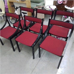 LOT DE 6 CHAISES SORMANI...