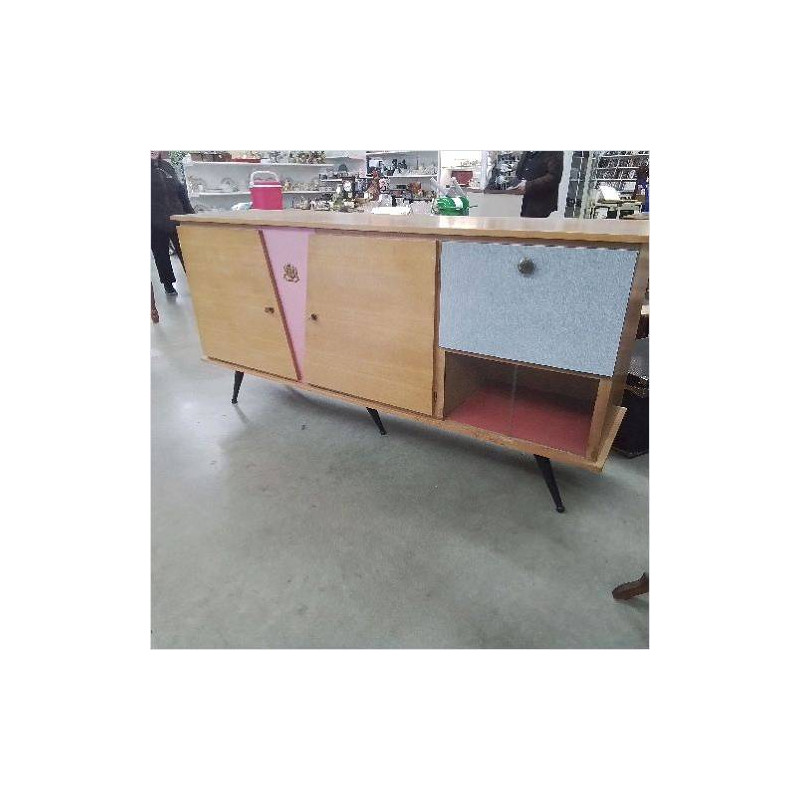 ENFILADE ANNEES 60 PIEDS COMPAS