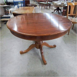 TABLE RONDE PIED CENTRAL...
