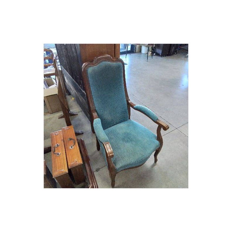 FAUTEUIL VOLTAIRE BLEU