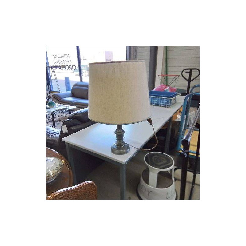 LAMPE PIED METAL