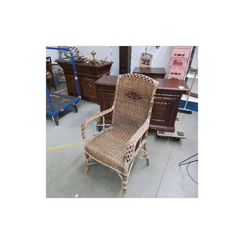 FAUTEUIL ROTIN 