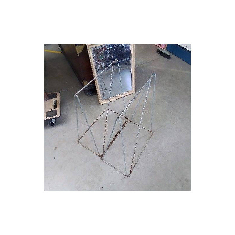 PAIRE PIED METAL