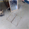 PAIRE PIED METAL