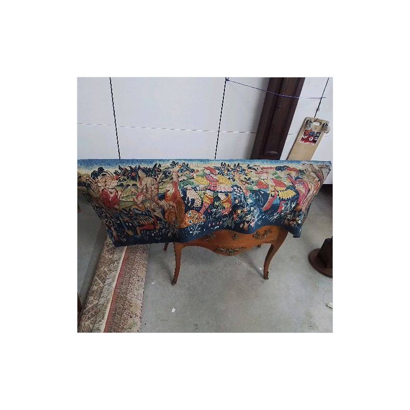 TAPISSERIE AUBUSSON MANUFACTURE ROBERT FOUR ”LA CHASSE AU FAUCON”