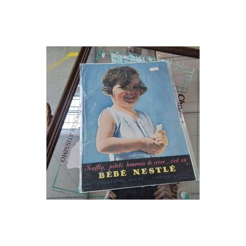 AFFICHE BÉBÉ NESTLÉ 