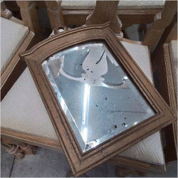 MIROIR DORÉ PETIT MODELE
