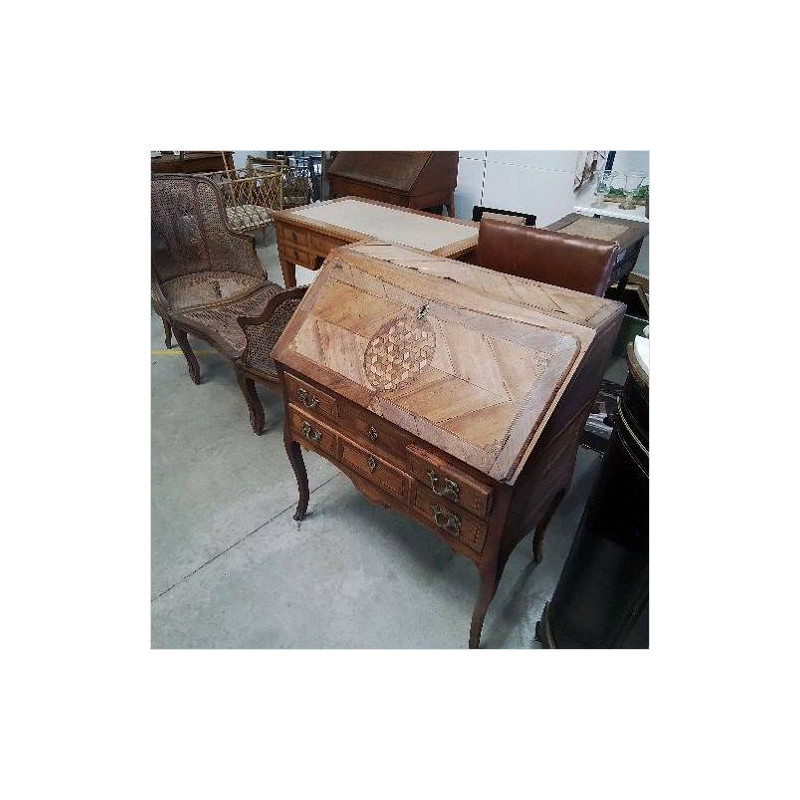 BUREAU A PENTE LOUIS XV 