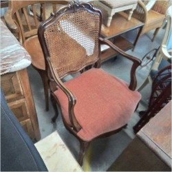 FAUTEUIL DOSSIER CANNAGE