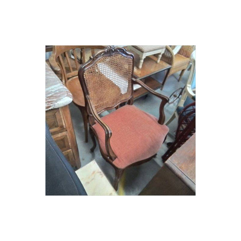 FAUTEUIL DOSSIER CANNAGE