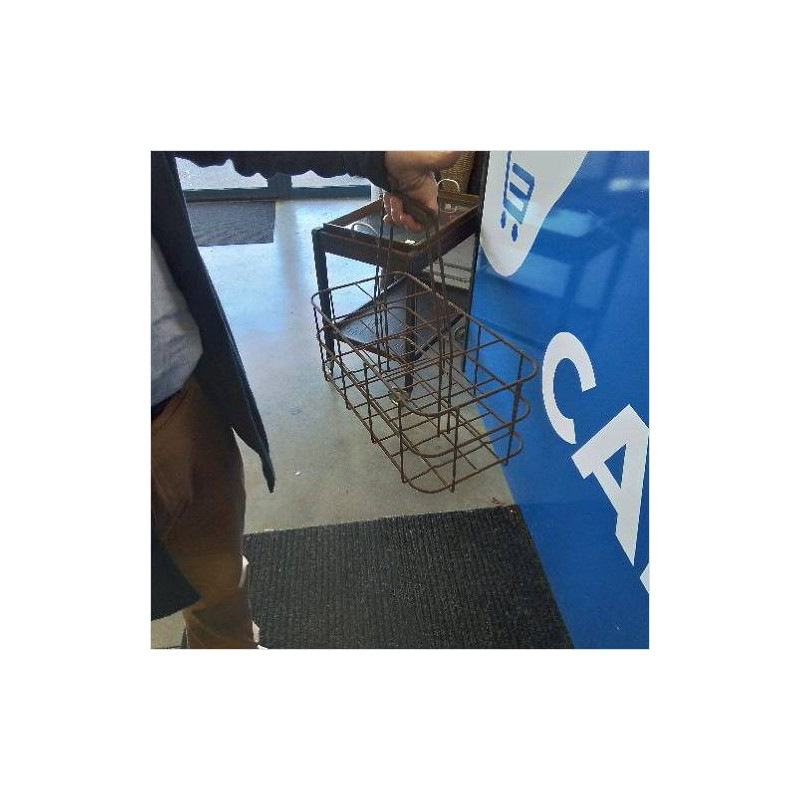 PANIER A BOUTEILLES METAL 