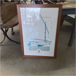 TABLEAU BATEAU A VOILE  DINGHY