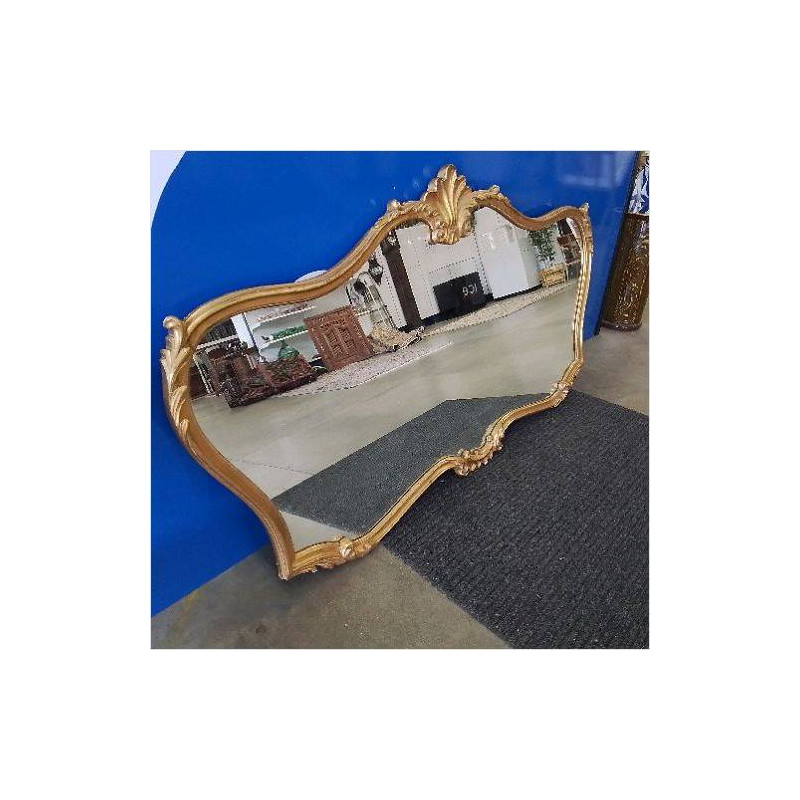 MIROIR DORE ENFILADE 165CM