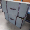 COFFRE TISSU STYLE COLONIAL