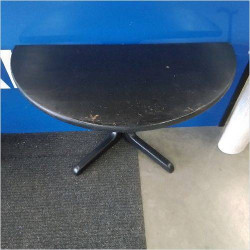 CONSOLE EN BOIS NOIRE A REPEINDRE