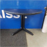 CONSOLE EN BOIS NOIRE A REPEINDRE