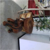 TABOURET BOIS ELEPHANT