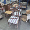 CHAISE PAILLEE ANCIENNE A RESTAURER 