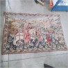 TAPISSERIE CHEVAL CHATEAU