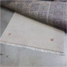 TAPIS LAINE CREME MOTIFS LAMAS