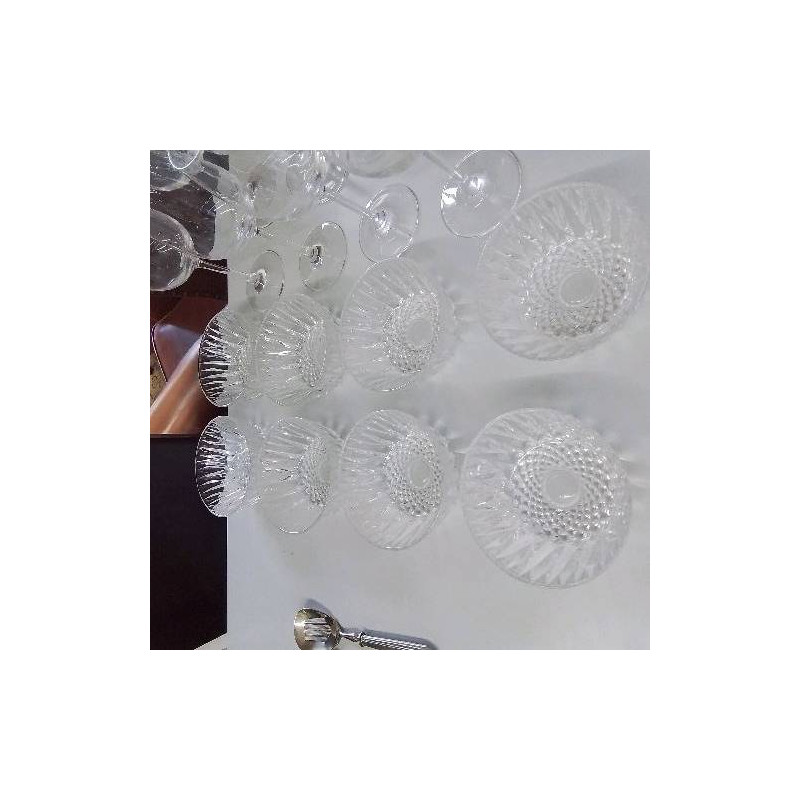 8 COUPELLES CRISTAL 