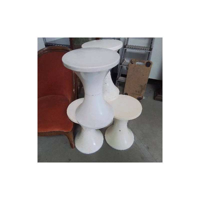 TABOURET TAM TAM BLANC