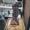 PIED DE LAMPE STYLE ASIATIQUE (EN L’ETAT)