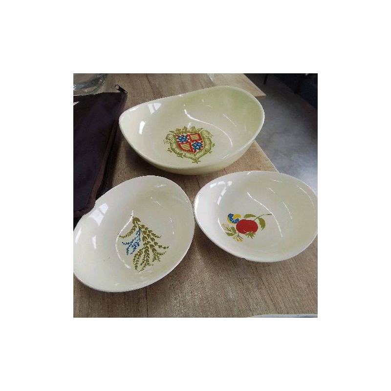ENSEMBLE DE PLATS SALINS