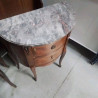 PETITE COMMODE 2T DESSUS MARBRE