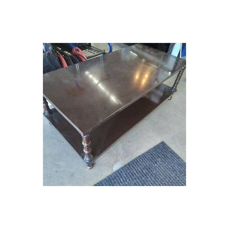 TABLE BASSE 2 NIVEAUX 
