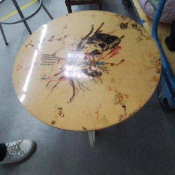 TABLE BASSE RONDE 
