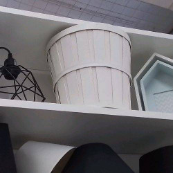  CACHE POT BOIS BLANC LATTES 