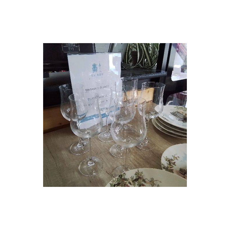 7 VERRES CRISTAL KLEIN 