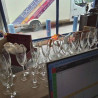 23 VERRES CRISTAL KLEIN 