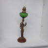 LAMPE ART NOUVEAU REGULE SIGNÉE BRUCHON