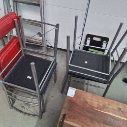 CHAISES DE CUISINE LOT DE 4 