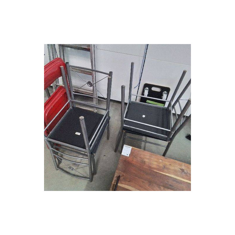CHAISES DE CUISINE LOT DE 4 