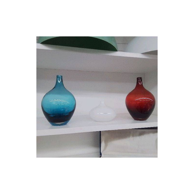 3 VASES BLEU BLANC ROUGE