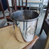 SEAU A CHAMPAGNE METAL ARGENTÉ 