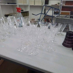 LOT 26 VERRE CRISTAL