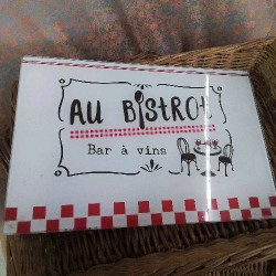 PLAQUE BISTROT 