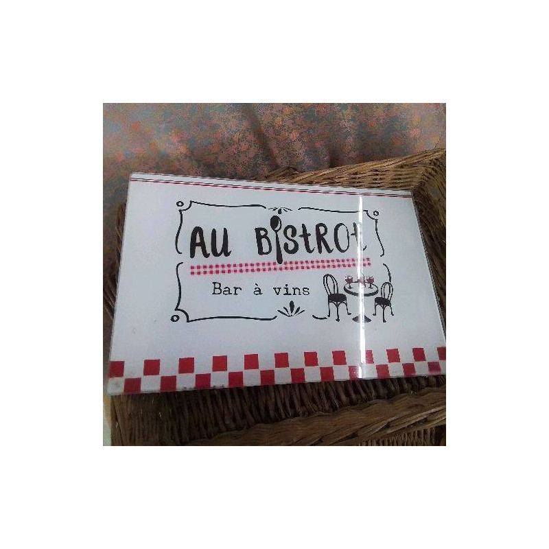 PLAQUE BISTROT 