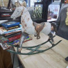 CHEVAL A BASCULE EN FER ANCIEN