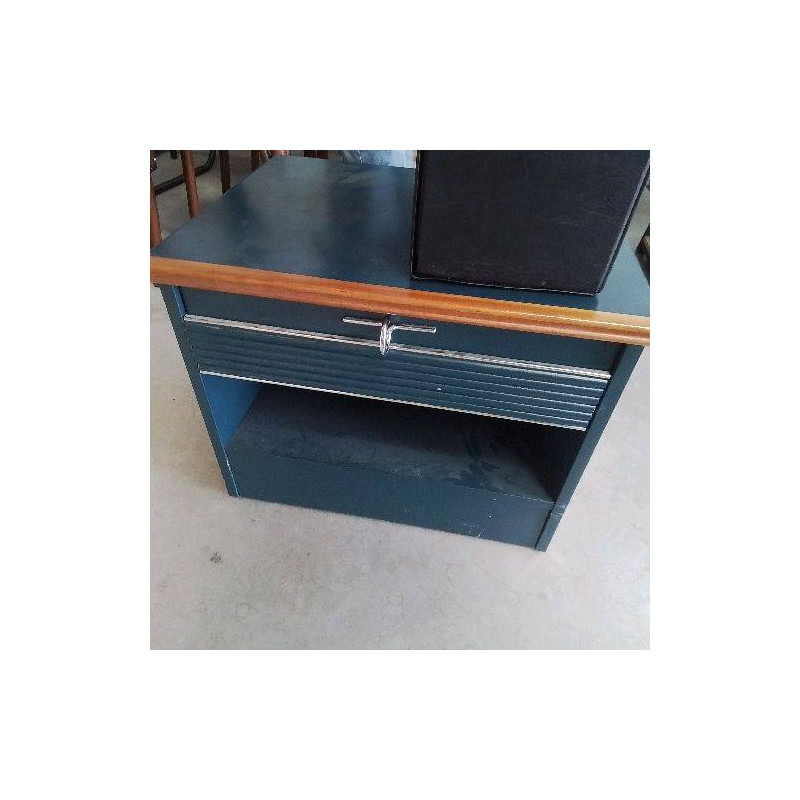 CHEVET BLEU 1T
