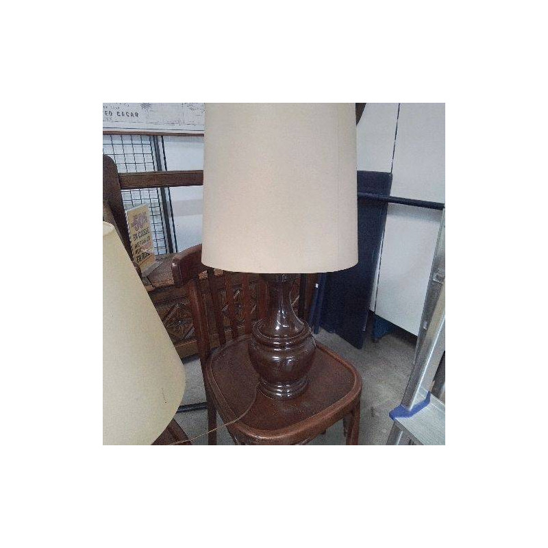 LAMPE MARRON