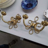 PAIRE D’APPLIQUES
