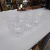 6 VERRES A WHISKY EN CRISTAL 