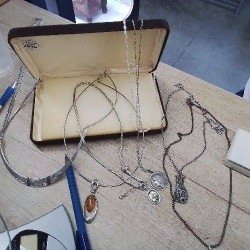 COLLIER EN ARGENT 
