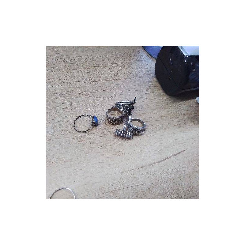 BAGUE ARGENT 
