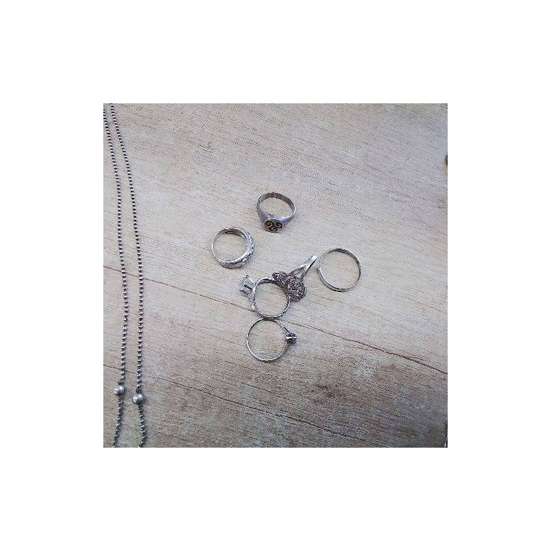 BAGUE ARGENT
